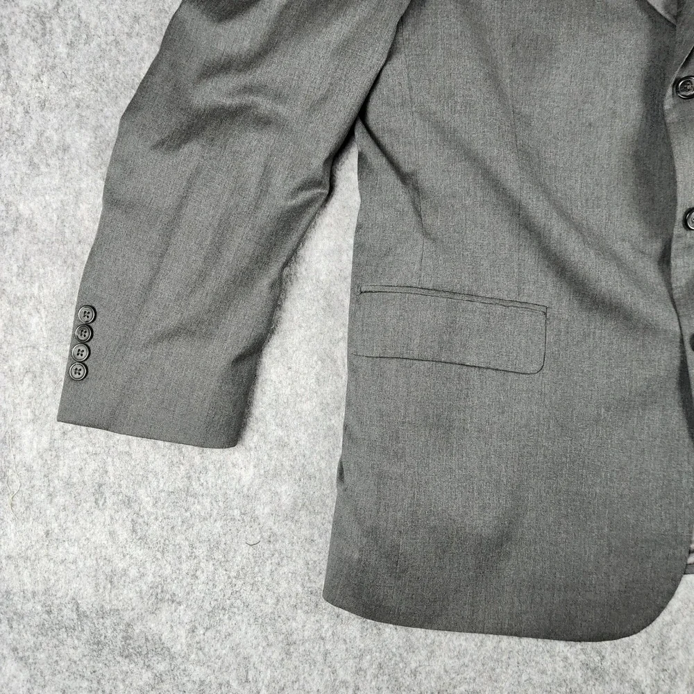 Jos A Bank Signature Collection Suit Men 44R Gray Wool Professional Business